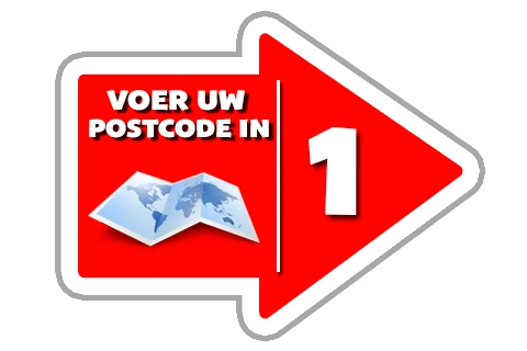 Voer uw postcode in