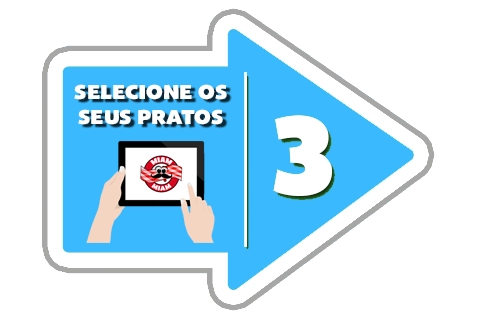 Escolha os seus pratos