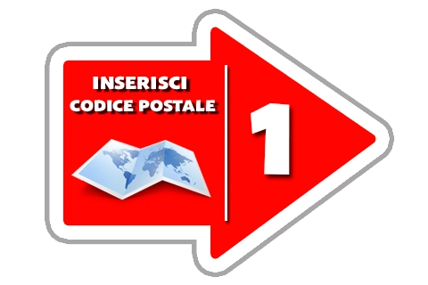 Inserisci il tuo codice postale