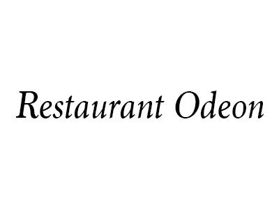 Logo of restaurant ODEON