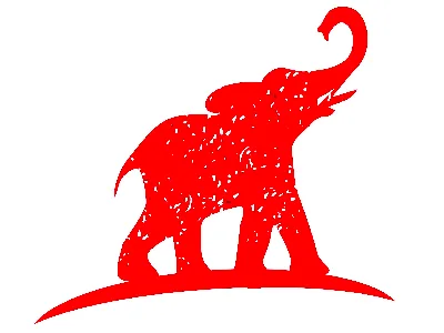 Logo de L'ELEPHANT ROUGE