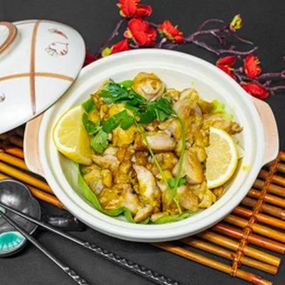 POULET GRILLÉ À LA CITRONNELLE