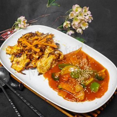 SAUTÉ DE POULET CORÉEN