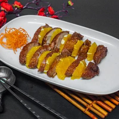 CANARD LAQUÉ ORANGE