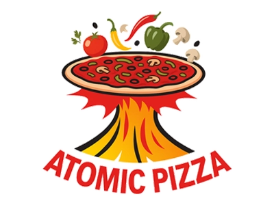 Logo de ATOMIC PIZZA