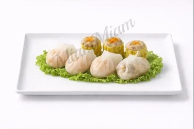 ASSORTIMENT DE RAVIOLIS À LA VAPEUR