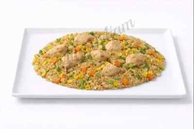 RIZ SAUTÉ AU POULET