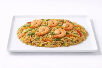 NOUILLES SAUTÉES AUX SCAMPI