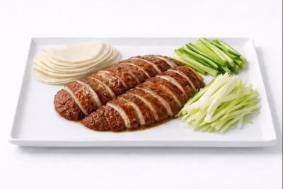 CRÊPES DE CANARD À LA PÉKINOISE