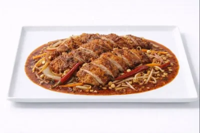 CANARD CROUSTILLANT SAUCE PIQUANTE MAISON