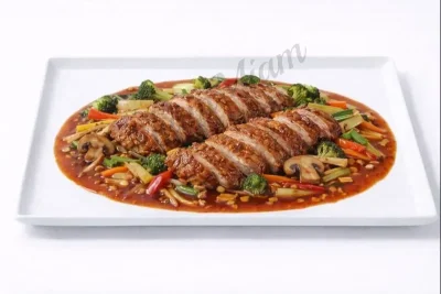 CANARD GRILLÉ À LA SAUCE AIGRE-DOUCE