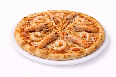 PIZZA SCAMPI ET GAMBERETTI