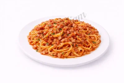 TAGLIATELLE AMATRICIANA