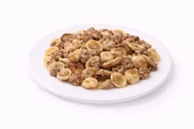 ORECCHIETTE SALSICCIA E PORCINI