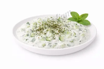 SALADE CONCOMBRE AU YAOURT