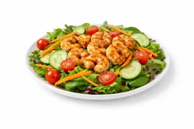 PRAWNS TIKKA SALAD