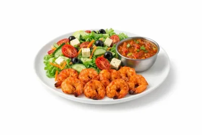 PRAWNS TIKKA SALAD﻿