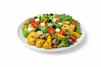 VEGETABLE TIKKA SALAD﻿