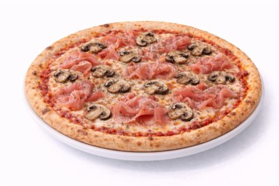 PIZZA PROSCIUTTO E FUNGHI