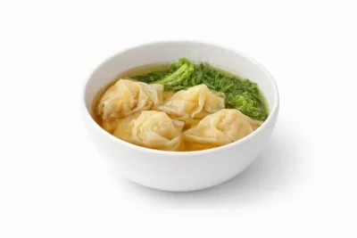 POTAGE AUX RAVIOLIS CHINOIS