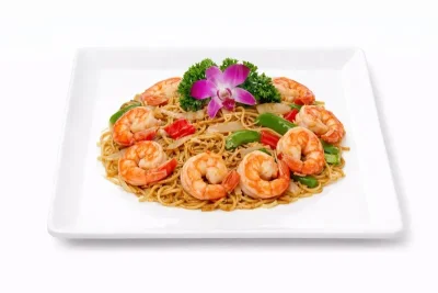 NOUILLES SAUTÉES AUX SCAMPI