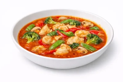 POULET CURRY ROUGE THAÏ