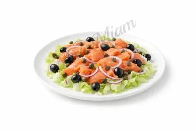 SALADE DE SAUMON FUMÉ