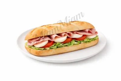 SANDWICH  AU JAMBON CUIT