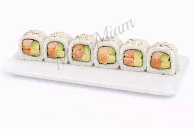 CALIFORNIA ROLL SAUMON MI-CUIT
