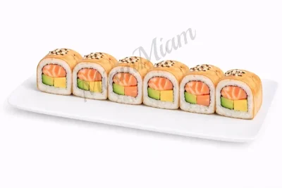 SOJA ROLL SAUMON MI-CUIT