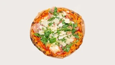 PIZZA PROSCIUTTO DI PARMA E RUCOLA