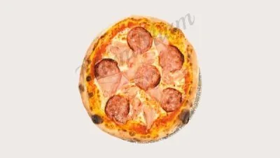 PIZZA SALAME E PROSCIUTTO