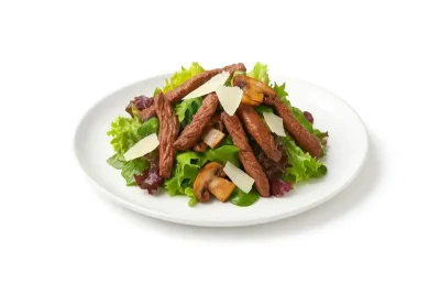 SALADE DE LANIÈRES DE BOEUF