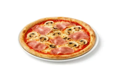 PIZZA PROSCIUTTO E FUNGHI