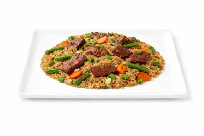 RIZ SAUTÉ AU BOEUF