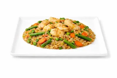 RIZ SAUTÉ AU POULET