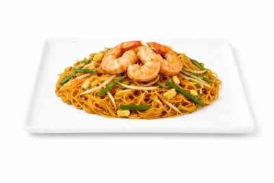 NOUILLES SAUTÉES AUX SCAMPI