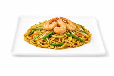 NOUILLES UDON AUX SCAMPI