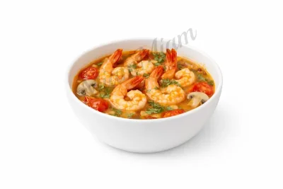 SOUPE THAÏ AUX SCAMPI
