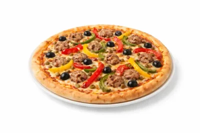 PIZZA SALSICCIA PEPERONI