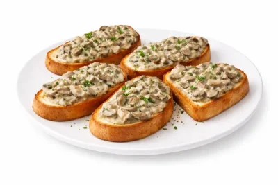 TOAST CRÈME CHAMPIGNONS