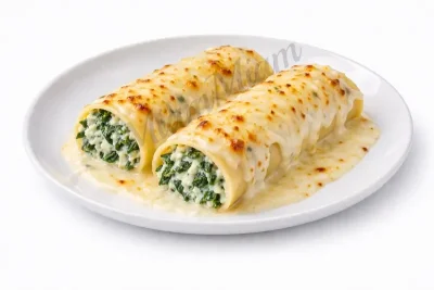 CANNELLONIS RICOTTA SPINACI