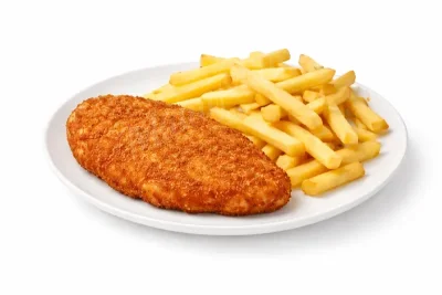 ESCALOPE DE POULET PANÉE