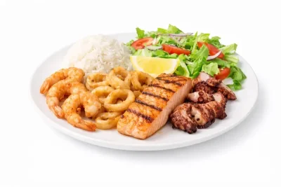 GRILLADE MIXTE DE POISSONS