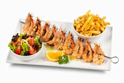 BROCHETTE DE CREVETTES