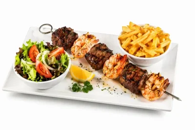 BROCHETTE TERRE ET MER