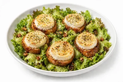 SALADE DE CHÈVRE CHAUD