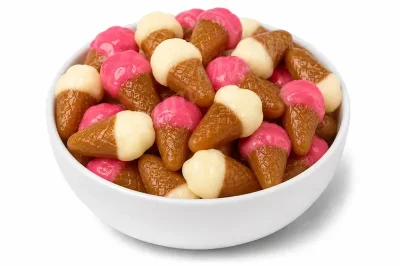 CORNET DE GLACE CARAMEL