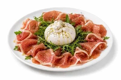 JAMBON DE PARME ET BURRATA
