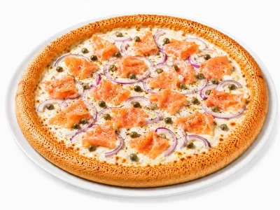 PIZZA SALMONE